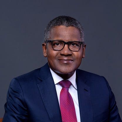 Alhaji Aliko Dangote. Photo credit: X/@MrWeb.