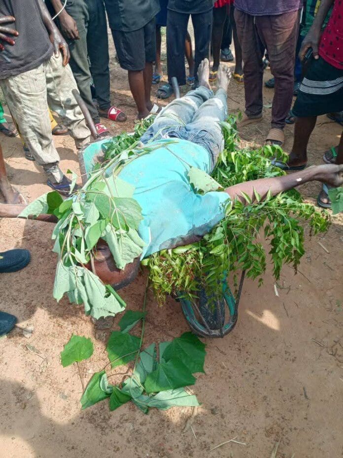 Fidelis Hemen Jonyi, a Christian farmer killed in Yelewata on Tuesday by Fulani terrorists.