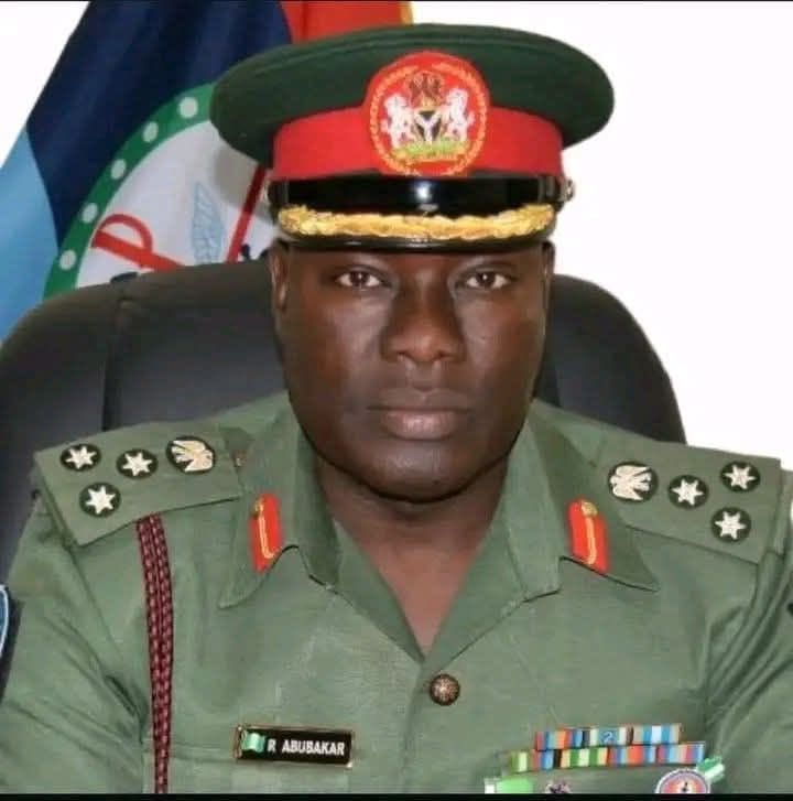 Late Major General Abubakar Rabe who died in bandit captivity.
