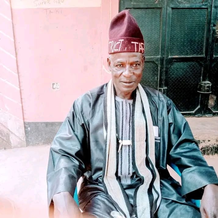 Alipiri Ado, Chairman, Internally Displaced Persons in Kajuru County. Credit Mike Odeh James.