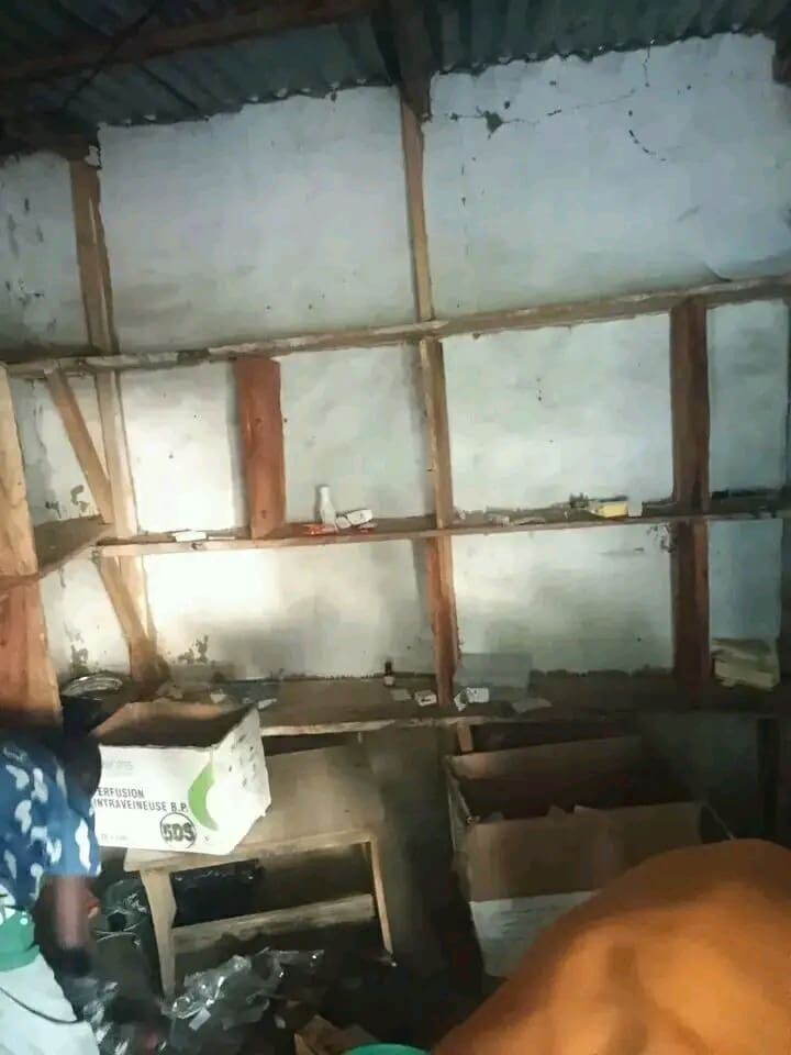 Pictures from the scene of destruction on 8th October obtained by TruthNigeria.
