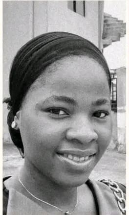 Adeoye Elizabeth Oyindamola ( one of the freed graduates) Courtesy - Ade Damola Mi @ Facebook